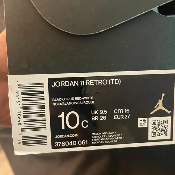 Brand New Jordan 11 Retro shoes